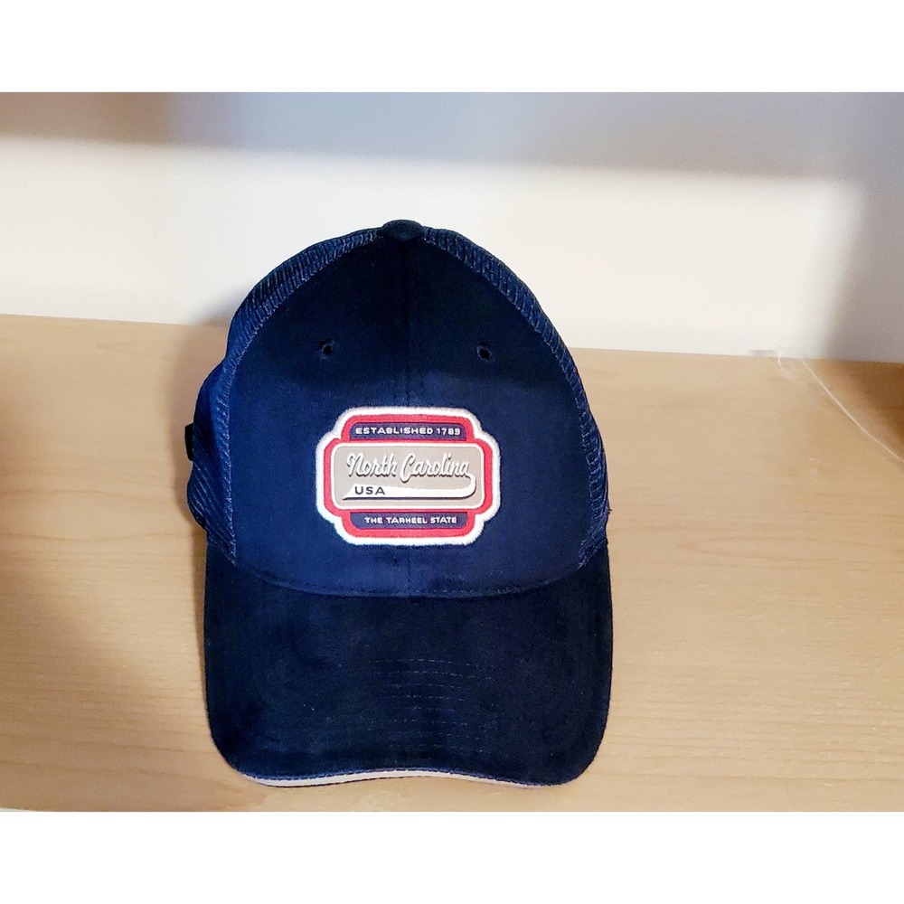 north carolina usa the tarheel state american needle Trucker Hat: Baseball Caps